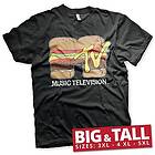 MTV Hamburger Big & Tall T-Shirt (Herr)