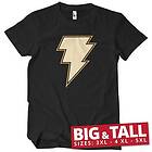 Black Adam Lightning Logo Big & Tall T-Shirt (Herr)
