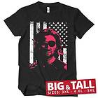 Plissken Stars and Stripes Big & Tall T-Shirt (Herr)