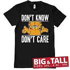 Garfield Don't Know Don't Care Big & Tall T-Shirt (Herr)