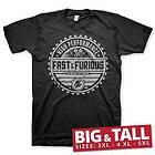 Fast & The Furious Genuine Brand Big & Tall Tee T-Shirt (Herr)