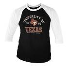 University Of Texas Baseball 3/4 Sleeve Tee, Long Sleeve T-Shirt (Herr)