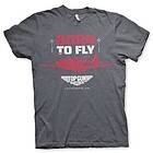 Top Gun Born To Fly T-Shirt (Herr)