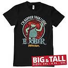 Boober Happier Than I Look Big & Tall T-Shirt (Herr)