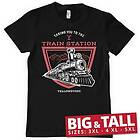 Taking You To The Train Station Big & Tall T-Shirt (Herr)