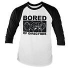 Bored Eyes Baseball Long Sleeve Tee, Long Sleeve T-Shirt (Herr)