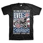 Evel Knievel Poster T-Shirt (Herr)