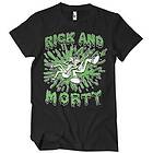 Rick And Morty Splash T-Shirt (Herr)