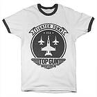 Top Gun Maverick Fighter Town Ringer Tee T-Shirt (Herr)
