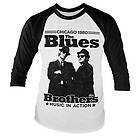 Blues Brothers - Chicago 1980 Baseball Long Sleeve Tee, Long Sleeve T-Shirt (Herr)