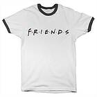 Friends Logo Ringer Tee T-Shirt (Herr)