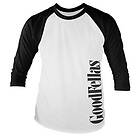 Goodfellas Vertical Logo Baseball Long Sleeve Tee, Long Sleeve T-Shirt (Herr)