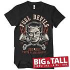 Fuel Devils Satans Pistons Big & Tall T-Shirt (Herr)