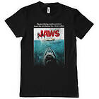 JAWS Washed Poster T-Shirt (Herr)