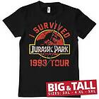 Jurassic Park 1993 Tour Big & Tall T-Shirt (Herr)