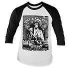 Jimi Hendrix Bold As Love Baseball Long Sleeve Tee, Long Sleeve T-Shirt (Herr)