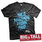 On A Mission From God Blues Brothers Big & Tall T-Shirt (Herr)