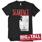 Scarface Poster Big & Tall T-Shirt (Herr)