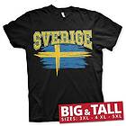 Sverige Big & Tall T-Shirt (Herr)