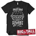 The Krusty Krab Serving Krabby Patties Big & Tall T-Shirt (Herr)
