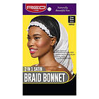 Bonnet 2 in 1 Satin Braid