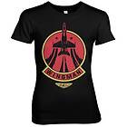 Top Gun Maverick Wingman Girly Tee T-Shirt (Dam)