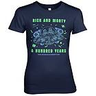 Rick And Morty A Hundred Years Girly Tee T-Shirt (Dam)