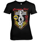 Cobra Kai Punch Patch Girly Tee T-Shirt (Dam)