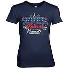 Evel Knievel American Daredevil Girly Tee T-Shirt (Dam)