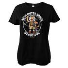 Traveling Matt Make Outer Space Beautiful Girly Tee T-Shirt (Dam)