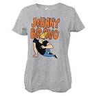 Johnny Bravo Girly Tee T-Shirt (Dam)
