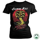 Cobra Kai Never Dies Organic Girly Tee T-Shirt (Dam)