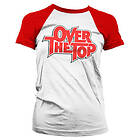 Over The Top Logo Girly Baseball Tee T-Shirt (Dam)