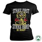 Strike First Strike Hard No Mercy Organic Girly Tee T-Shirt (Dam)