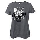 Roll For Initiative Girly Tee T-Shirt (Dam)