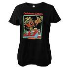 Christmas Safety Girly Tee T-Shirt (Dam)