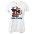 Dumb And Dumber Washed Poster Girly Tee T-Shirt (Dam)