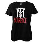 Scarface TM Logo Girly Tee T-Shirt (Dam)
