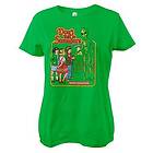 Don't Talk To Strangers Girly Tee T-Shirt (Dam)