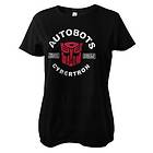 Autobots Cybertron Girly Tee T-Shirt (Dam)