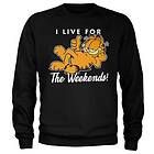 Garfield Live For The Weekend Sweatshirt (Herr)