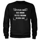 Birthplace Earth Sweatshirt (Men's)