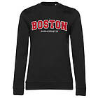 Boston Massachusetts Girly Sweatshirt (Dam)