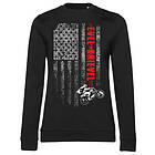 Evel Knievel Flag Girly Sweatshirt (Dam)