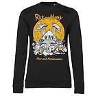 Rest And Ricklaxation Girly Sweatshirt (Dam)