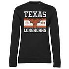 Texas Longhorns Flag Girly Sweatshirt (Dam)