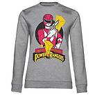 Power Rangers Red Ranger Pose Girly Sweatshirt (Dam)