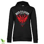 Red Dragon Chaotic Evil Girls Hoodie (Dam)