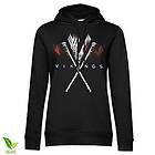 Vikings Axes Girls Hoodie (Dam)