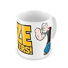 Popeye Size Matters Coffee Mug